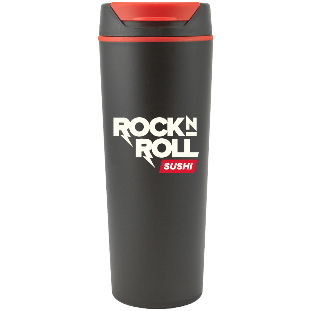 Rock N Roll Travel Mug- Black